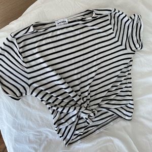 SUPERDOWN striped t shirt